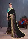 Teal Green Rang Roop Vol 4 Heavy Georgette Designer Traditional Rich Look Saree 4135